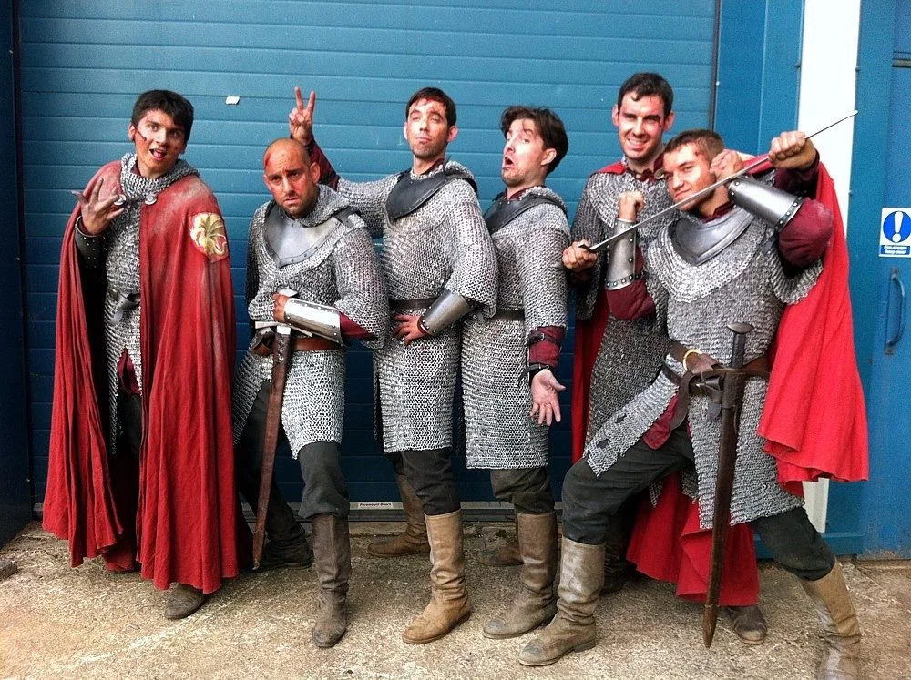 Knights in town
